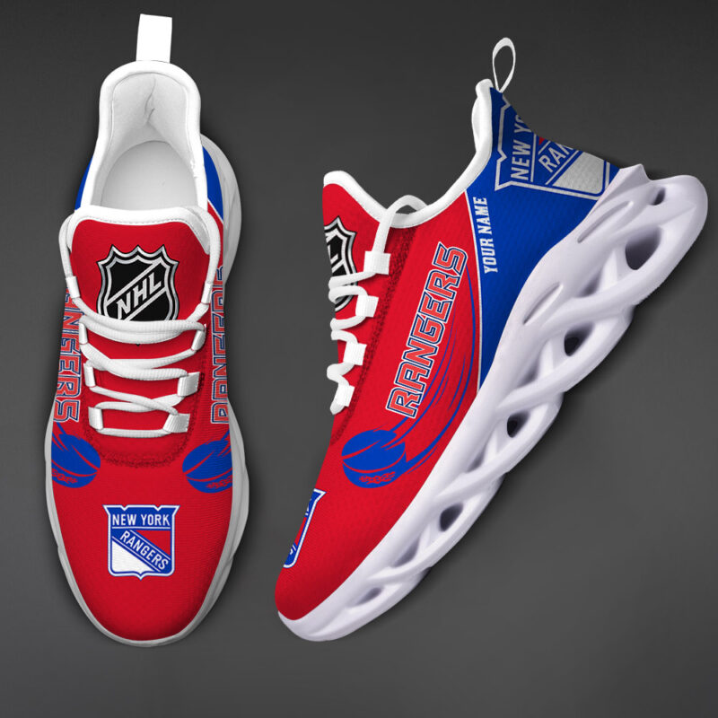 New York Rangers-Personalized NHL New Max Soul Shoes-SP10032320ID02