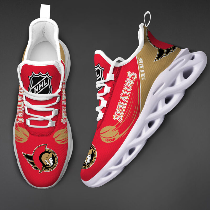 Ottawa Senators-Personalized NHL New Max Soul Shoes-SP10032321ID02