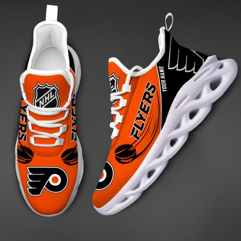 Philadelphia Flyers-Personalized NHL New Max Soul Shoes-SP10032322ID02