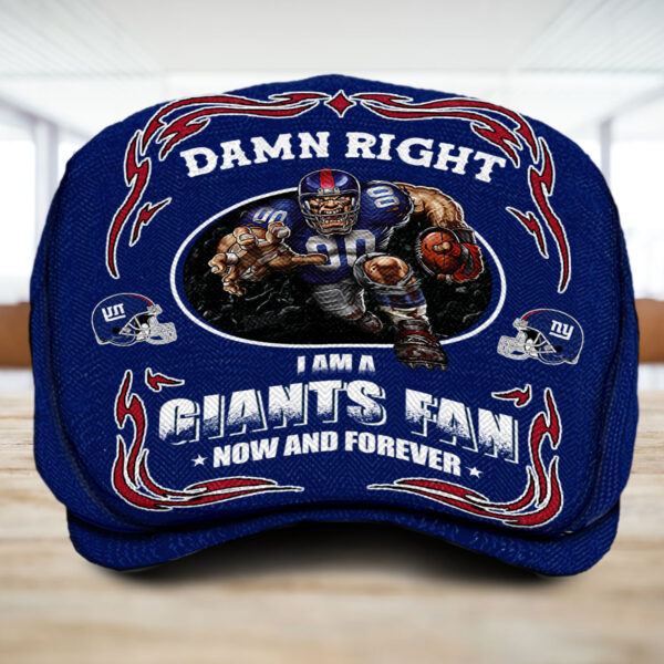 New York Giants NFL Fans Personalized Jeff Cap