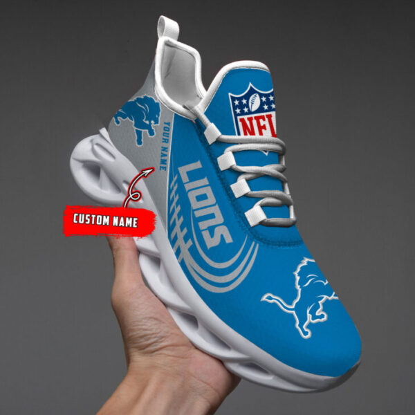 Detroit Lions Shoes Max Soul Luxury Sneakers V06