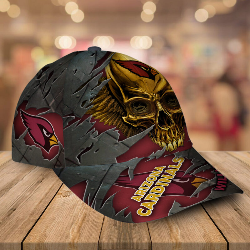 Arizona Cardinals-Personalized NFL Skull Cap V2-SPCAPA0109001