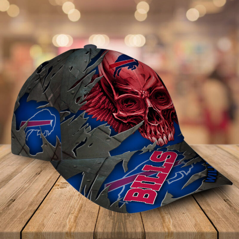 Buffalo Bills-Personalized NFL Skull Cap V2-SPCAPA0109004