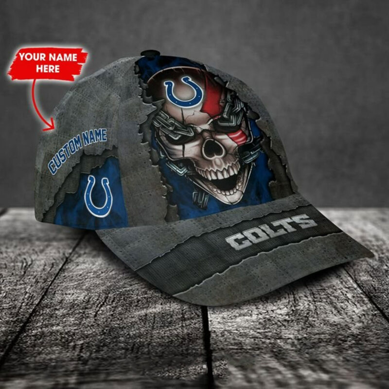 Indianapolis Colts-Personalized NFL Skull Cap V3