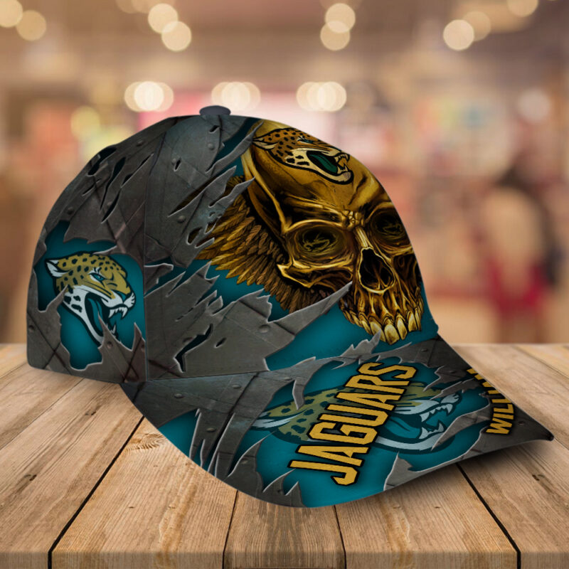 Jacksonville Jaguars-Personalized NFL Skull Cap V2-SPCAPA0109015