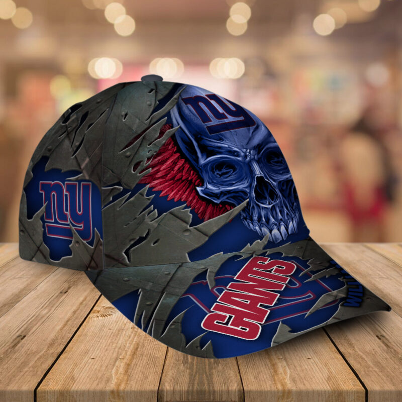 New York Giants-Personalized NFL Skull Cap V2-SPCAPA0109024