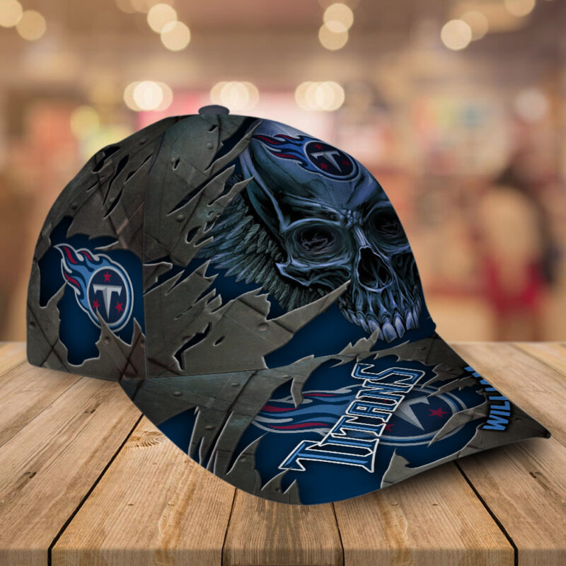 Tennessee Titans-Personalized NFL Skull Cap V2-SPCAPA0109031