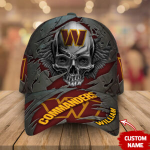 Washington Commanders-Personalized NFL Skull Cap V2-SPCAPA0109032