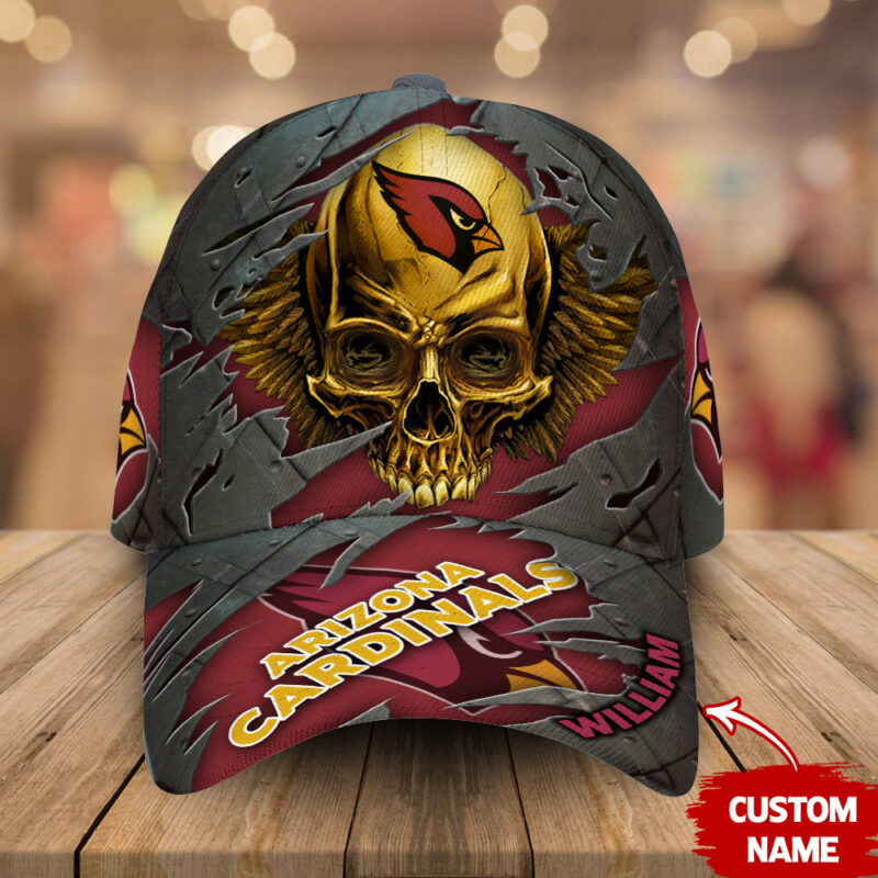 Arizona Cardinals-Personalized NFL Skull Cap V2-SPCAPA0109001