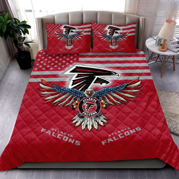 Atlanta Falcons NFL Quilt Bedding Set M02