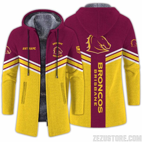 Brisbane Broncos NRL Premium Wind Jacket M02