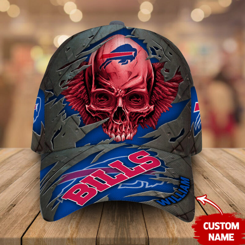 Buffalo Bills-Personalized NFL Skull Cap V2-SPCAPA0109004