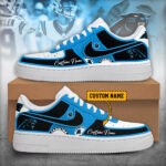 Carolina Panthers – Nike Air Force 1 shoes
