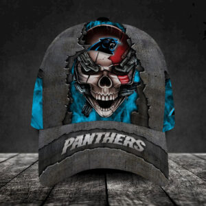 Carolina Panthers-Personalized NFL Skull Cap V3