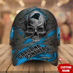 Carolina Panthers-Personalized NFL Skull Cap V2-SPCAPA0109005