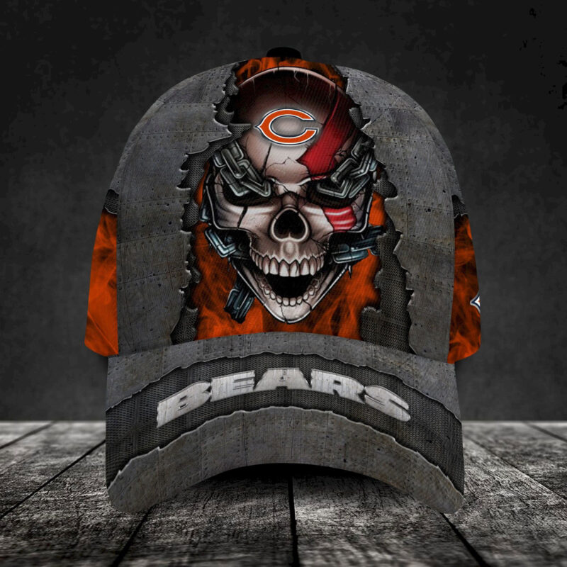 Chicago Bears-Personalized NFL Skull Cap V3