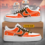 Cleveland Browns – Nike Air Force 1 shoes