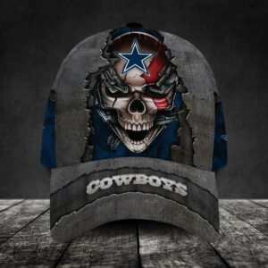 Dallas Cowboys-Personalized NFL Skull Cap V3