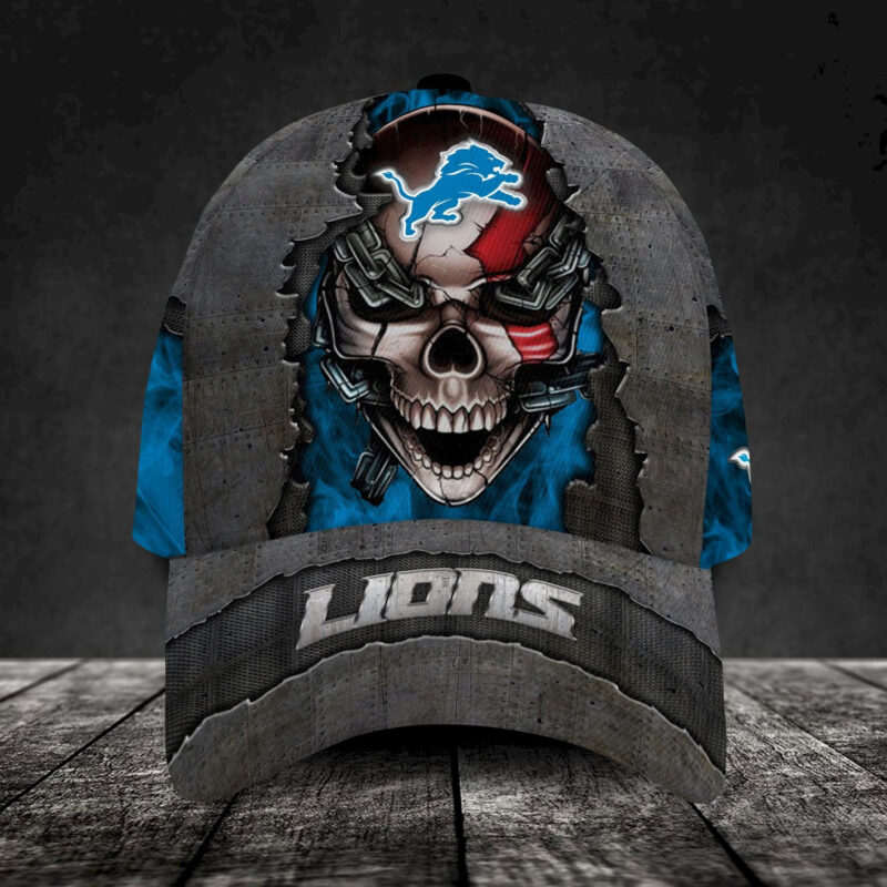 Detroit Lions-Personalized NFL Skull Cap V3