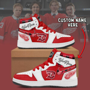 Detroit Red Wings- Air Jordan 1 Shoes
