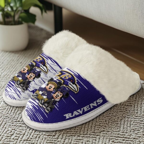Baltimore Ravens NFL Cotton Slippers