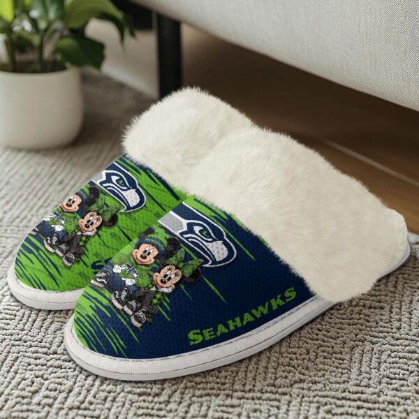 Seattle Seahawks NFL Cotton Slippers