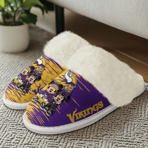 Minnesota Vikings NFL Cotton Slippers