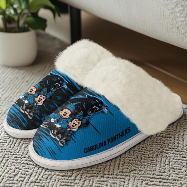 Carolina Panthers NFL Cotton Slippers
