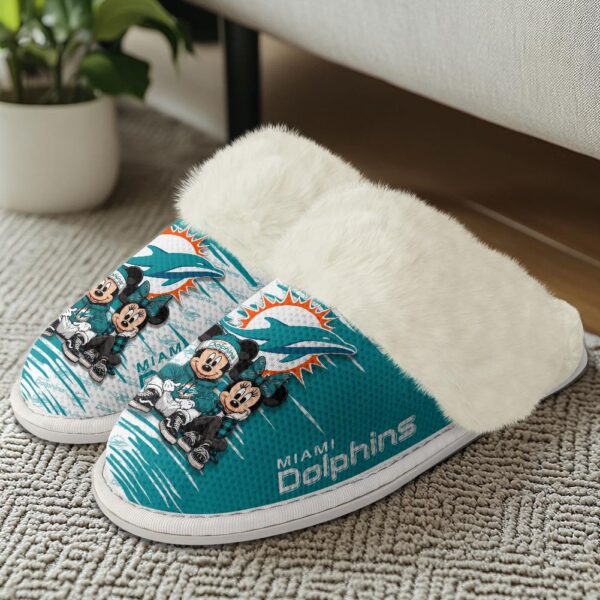 Miami Dolphins NFL Cotton Slippers