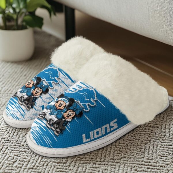Detroit Lions NFL Cotton Slippers
