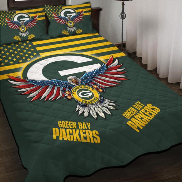 Green Bay Packers NFL Quilt Bedding Set M02