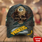 Green Bay Packers-Personalized NFL Skull Cap V2-SPCAPA0109012