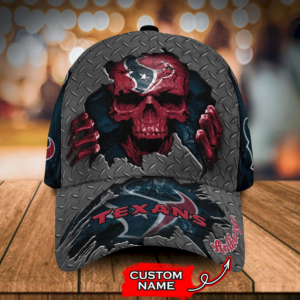 Houston Texans- Personalized NFL Skull Cap-SPCAP0109012