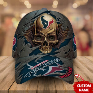 Houston Texans-Personalized NFL Skull Cap V2-SPCAPA0109013