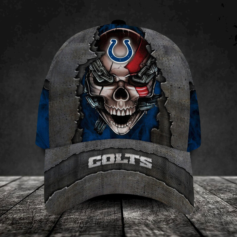 Indianapolis Colts-Personalized NFL Skull Cap V3