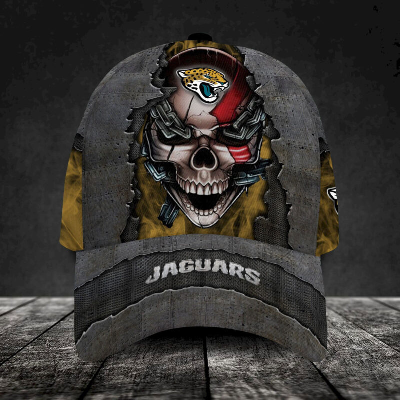 Jacksonville Jaguars-Personalized NFL Skull Cap V3