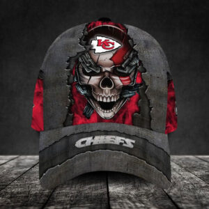 Kansas City Chiefs-Personalized NFL Skull Cap V3