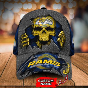 Los Angeles Rams- Personalized NFL Skull Cap-SPCAP0109018