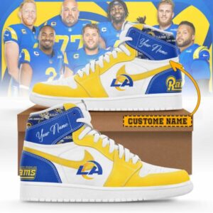 Los Angeles Rams AJ1 Shoes