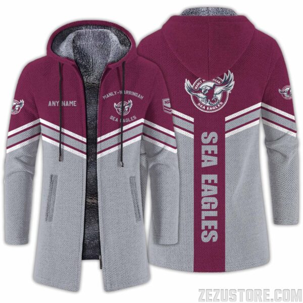 Manly Warringah Sea Eagles NRL Premium Wind Jacket M02