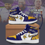 Minnesota Vikings – Air Jordan 1 Shoes