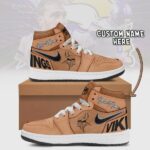Minnesota Vikings Brown Air Jordan 1 Shoes
