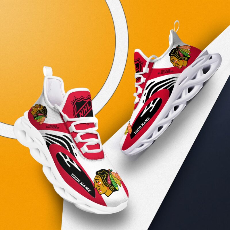 Chicago Blackhawks-Clunky Max Soul Shoes v3