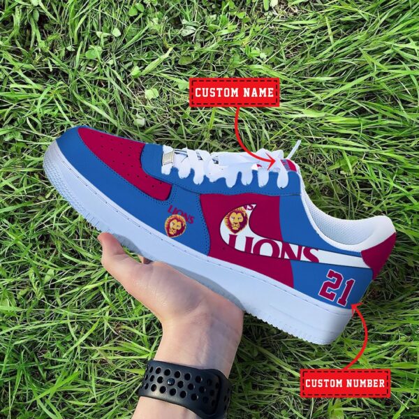 Brisbane Lions - Personalized Air Force Shoes