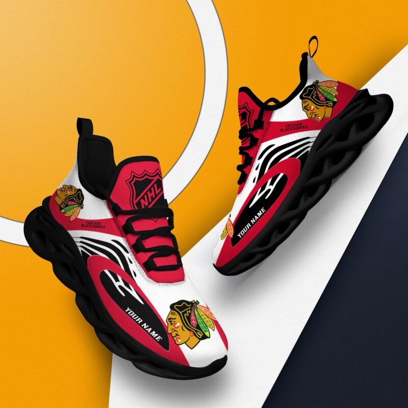 Chicago Blackhawks-Clunky Max Soul Shoes v3