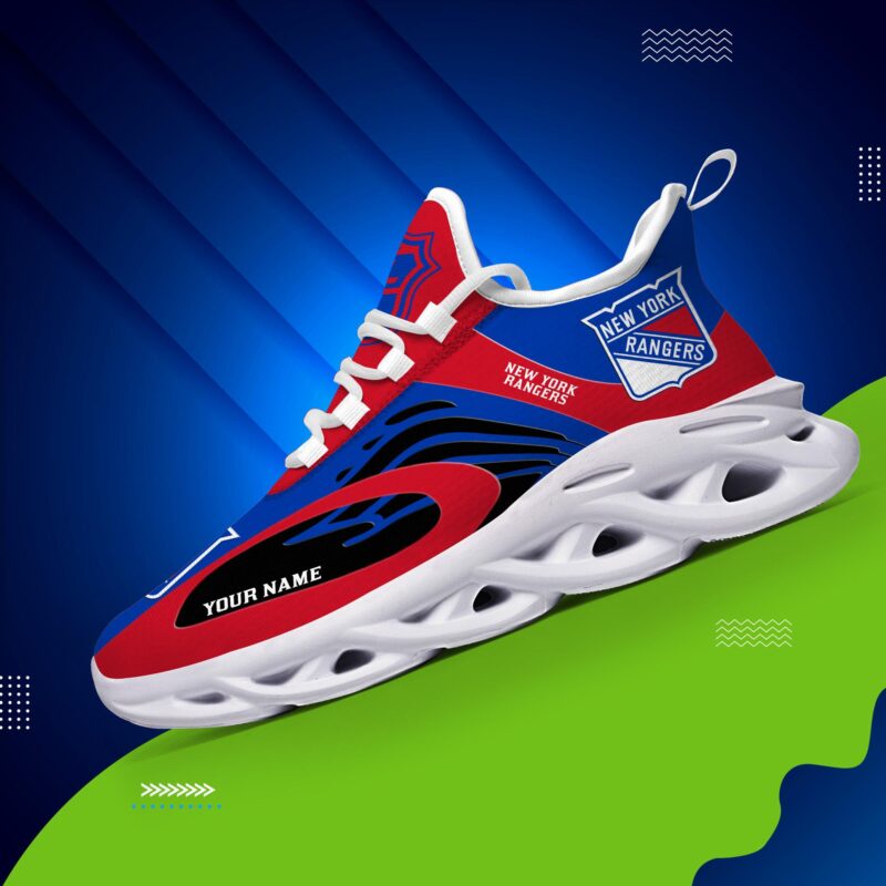 New York Rangers-Clunky Max Soul Shoes v3