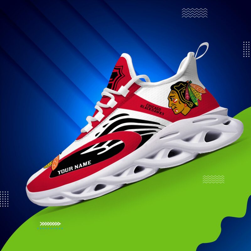 Chicago Blackhawks-Clunky Max Soul Shoes v3