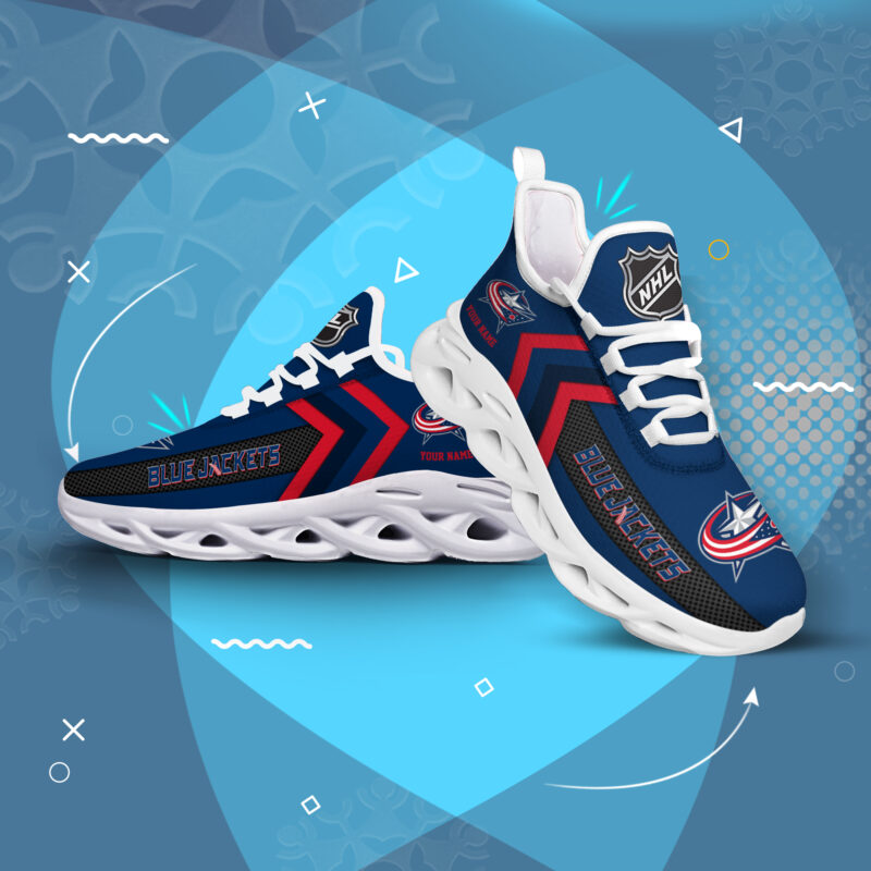 Columbus Blue Jackets-Clunky Max Soul Shoes