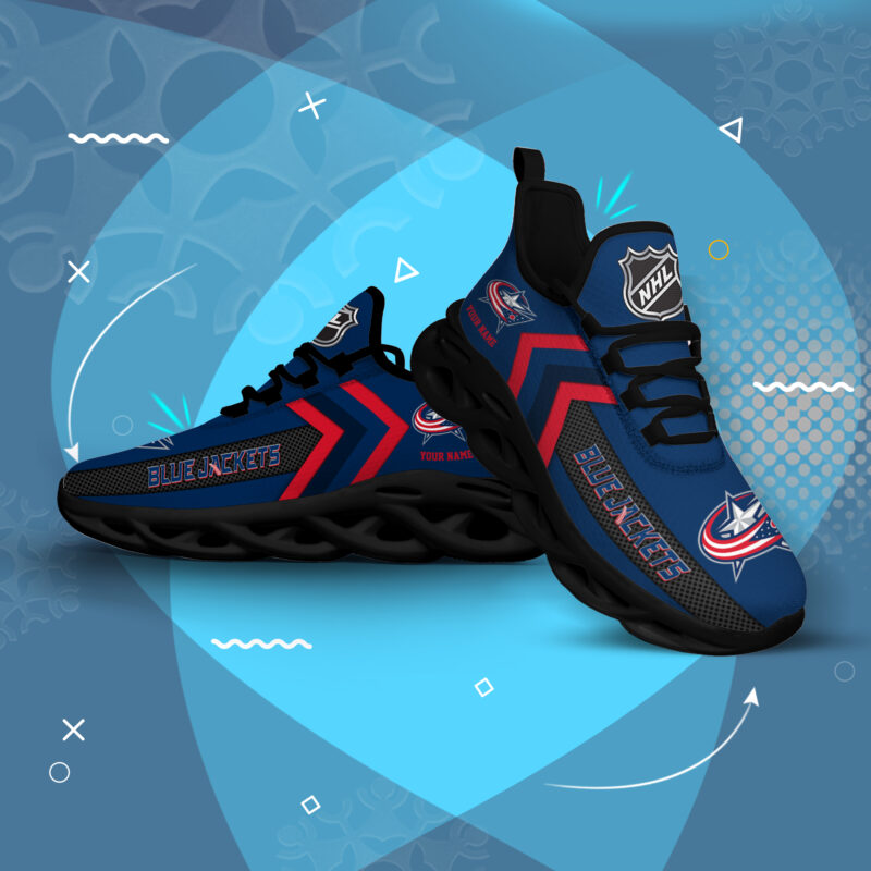 Columbus Blue Jackets-Clunky Max Soul Shoes