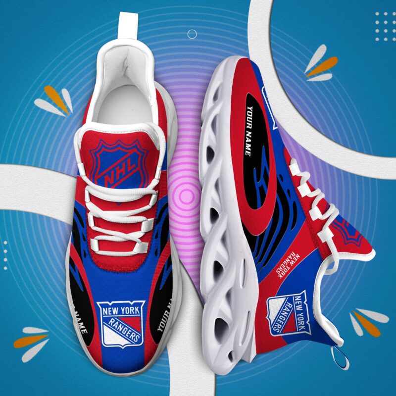 New York Rangers-Clunky Max Soul Shoes v3